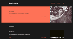 Desktop Screenshot of gameover.tv